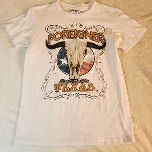 Foreigner Don't Mess With Texas Graphic Tshirts Size Small